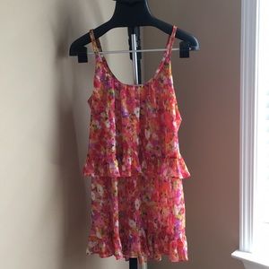 Oscar De La Renta Pink Label Floral Dress